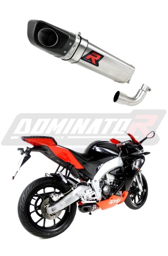 RS4 125 výfuk Aprilia tlumič sportovní výfuk koncovka výfuku karbonová koncovka HP4 2012 - 2017 Dominator x
