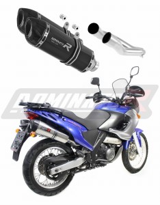 Aprilia Pegaso 650 1997 - 2000 výfuk Tlumič HP1 BLACK + dB killer medium