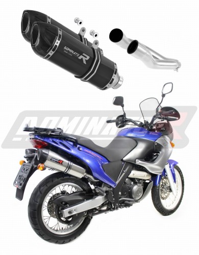 výfuk tlumič výfuku DOMINATOR HP1 černý pasuje na motocykl Aprilia Pegaso 650 1997   2000 3