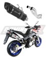 Aprilia Pegaso 650 Strada 2007 - 2010 VÝFUK Tlumič Výfuk Sportovní výfuk Tlumič Výfuk Tlumič Výfuk Výfuky Výfuk Výfuk Tlumič HP1 BLACK Dominator Exhau