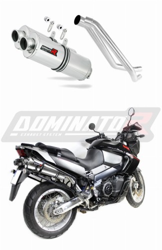 výfuk tlumič výfuku DOMINATOR oválný pasuje na motocykl Aprilia ETV 1000 Caponord 2005   2007 5