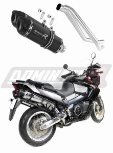 Aprilia ETV 1000 Caponord 2005 - 2007 výfuk Tlumič HP1 BLACK + dB killer medium