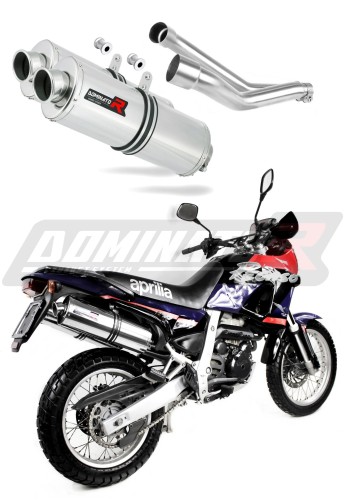 Pegaso 650 GA Výfuk Aprilia Tlumič Sportovní výfuk OVAL 1992 - 1996 Dominator x