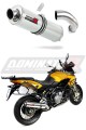 výfuk tlumič výfuku DOMINATOR kulatý pasuje na motocykl Aprilia ETV 1200 Caponord 2013   2016 5