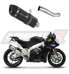 Aprilia RSV 4 R APRC Factory 2011 - 2015 výfuk Tlumič HP1 BLACK + dB killer medium
