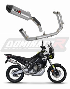 Aprilia Tuareg 660 2021 - 2023 Full System Svod výfuk Tlumič HP3 + dB killer medium