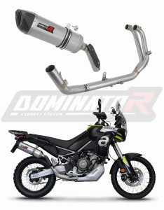 Aprilia Tuareg 660 2021 - 2023 Kompletní systém Svod výfuk Tlumič HP6 + dB killer medium