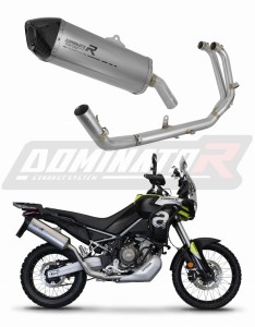 Aprilia Tuareg 660 2021 - 2023 Kompletní výfukový systém HP7 titanový tlumič + dB killer medium