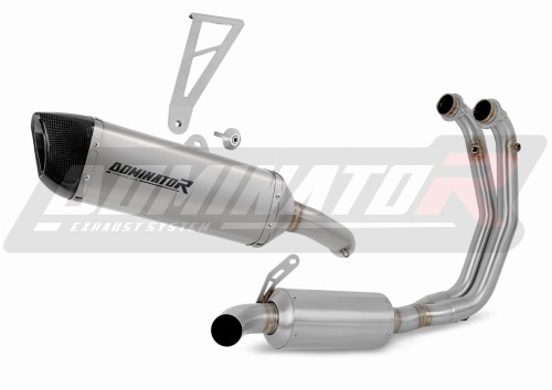 kompletny układ wydechowy z tłumikiem DOMINATOR Full System Tytanowy HP6 pasujący do motocykla Aprilia Tuono 660 2021 - 2024 3