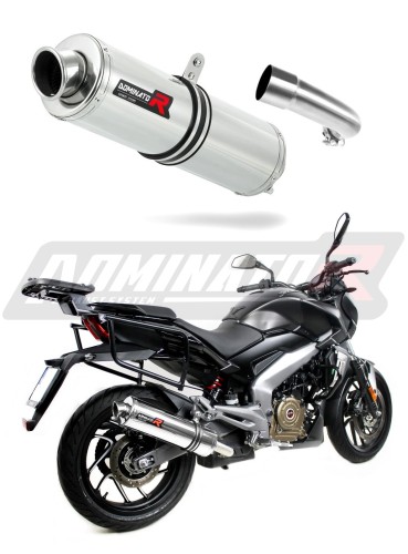 Dominar 400 Výfuk BAJAJ Tlumič Sportovní výfuk Kulatý 2016-2018 Dominator x