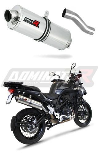 Výfuk TRK 502X Benelli tlumič sportovní výfuk tlumič výfuku OVAL 2018 - 2021 Dominator x