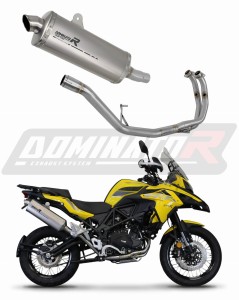 Benelli TRK 502 X 2018 - 2021 Full System výfuk Titanový tlumič P7 + dB killer medium