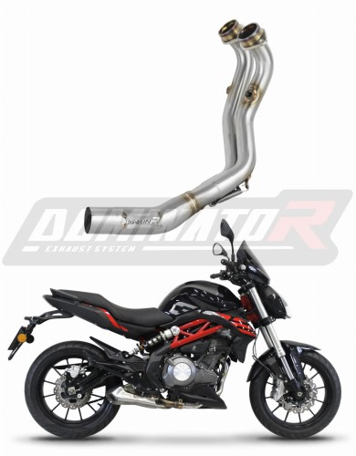 Benelli BN 302 S 2016 - 2020 Odstraňovač katalyzátoru Katalyzátor Spojovací potrubí Decat Svod Sběrné potrubí DOMINATOR EXHAUST SYSTEM x