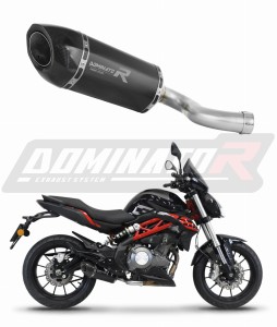 Benelli BN 302 S 2016 - 2020 výfuk Tlumič HP5 BLACK + dB killer medium