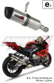 S1000RR Výfuk BMW Homologovaný Typové schválení ES Silniční homologace Certifikát schválení Tlumič Výfuk Sportovní výfuk HP1 2012 - 2014 Dominator x