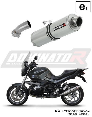 výfuk tlumič výfuku DOMINATOR homologovaný kulatý pasuje na motocykl BMW R1200R 2010   2014 6