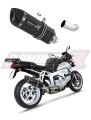 BMW K1200R 2005 - 2009 motocyklový výfuk tlumič sportovní výfuk HP1 BLACK Dominator x