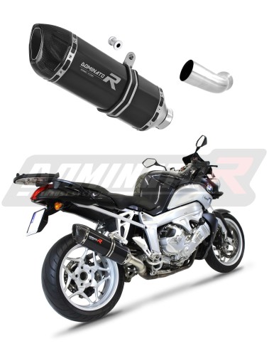 BMW K1200R 2005 - 2009 motocyklový výfuk tlumič sportovní výfuk HP1 BLACK Dominator x