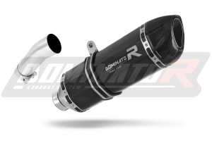 BMW F650GS 2008 - 2012 výfuk Tlumič HP1 BLACK + dB killer medium