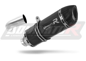 BMW F800S 2006 - 2012 Exhaust Silencer Muffler HP1 BLACK + dB killer medium