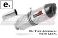F800S Výfuk BMW Homologovaný EC Typové schválení Schváleno pro silniční provoz Certifikát schválení Tlumič Sportovní výfuk HP1 2006 - 2012 Dominator x