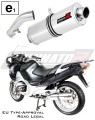 R1200RT Výfuk BMW Homologovaný EC Typové schválení Schváleno pro silniční provoz Certifikát schválení Tlumič Sportovní výfuk OVAL 2004 - 2009 Dominato