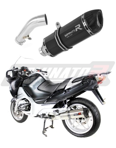 BMW R1200RT 2004 - 2009 VÝFUK Tlumič Výfuk Sportovní výfuk Tlumič Výfuk Tlumič Výfuk Výfuky Výfuk Výfuk Tlumič HP1 BLACK Dominator Výfukový systém x