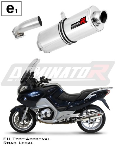 R1200RT Výfuk BMW Homologovaný EC Typové schválení Schváleno pro silniční provoz Certifikát o schválení Tlumič Výfuk Sportovní výfuk Tlumič Výfuk ROUN