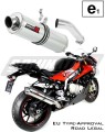 S1000RR Výfuk BMW Homologovaný EC Typové schválení Schváleno pro silniční provoz Certifikát o schválení Tlumič Sportovní výfuk Tlumič KULATÝ 2015 - 20