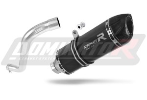 BMW F650 FUNDURO výfuk Tlumič HP1 BLACK + dB killer medium