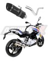 výfuk tlumič výfuku DOMINATOR HP1 černý pasuje na motocykl BMW G310R 2016   2022 3