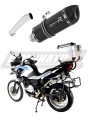 BMW G650GS 2011 - 2018 VÝFUK Tlumič Výfuk Sportovní výfuk Tlumič Výfuk Tlumič Výfuk Výfuky Výfuk Výfuk Tlumič HP1 BLACK Dominator Výfukový systém x