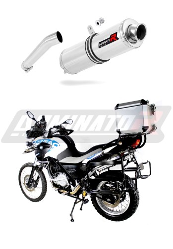 G650GS VÝFUK BMW Tlumič Sportovní výfuk Koncovka výfuku ROUND 2011 - 2018 Dominator x