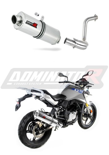 výfuk tlumič výfuku DOMINATOR oválný pasuje na motocykl BMW G310GS 2016   2024 5
