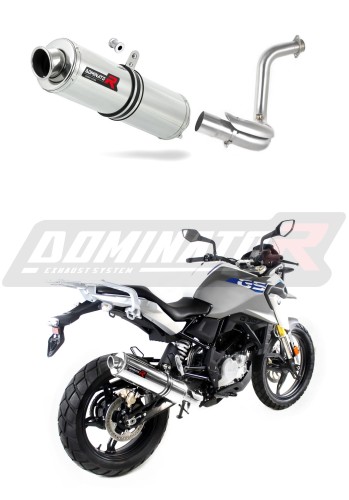 G 310 GS VÝFUK BMW Tlumič Výfuk Sportovní výfuk Tlumič Echappement Silencieux Scarico Scarichi Escape Výfuk Tlumič ROUND 2016 - 2018 Dominator  x