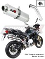 výfuk tlumič výfuku DOMINATOR homologovaný oválný pasuje na motocykl F850GS 2016   2020 5