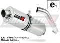 výfuk tlumič výfuku DOMINATOR homologovaný oválný pasuje na motocykl F750GS 2016   2020 3