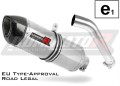 F750GS výfuk BMW homologovaný homologace EC typové schválení certifikát pro silniční provoz sportovní tlumič HP1 2018 - 2020 Dominator x