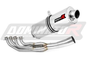 K1200GT výfuk FULL SYSTEM Tlumič OVAL 2003 - 2005 + dB killer medium