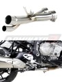 S1000XR výfuk eliminátor katalyzátoru katalyzátor propojovací potrubí decat downpipe 2015 - 2019 DOMINATOR x