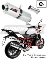 R1200RS VÝFUK BMW Homologovaný EC typové schválení Silniční homologace Certifikát schválení Tlumič Výfuk Sportovní tlumič OVAL 2015 - 2018 Dominator x