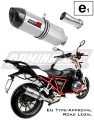 R1200RS VÝFUK BMW Homologovaný EC Typové schválení Silniční homologace Certifikát schválení Tlumič Sportovní tlumič Sportovní výfuk HP1 Carbon 2015 - 