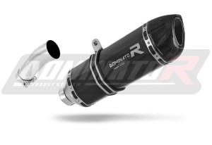 BMW F800GS Adventure 2008 - 2017 výfuk Tlumič HP1 BLACK + dB killer medium