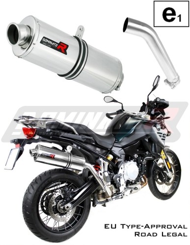 výfuk tlumič výfuku DOMINATOR homologovaný oválný pasuje na motocykl F850GS Adventure 2016   2020 5