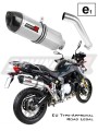 F850GS Adventure výfuk BMW homologovaný EC typové schválení silniční homologace certifikát schválení tlumič výfuk sportovní výfuk tlumič výfuku výfuko