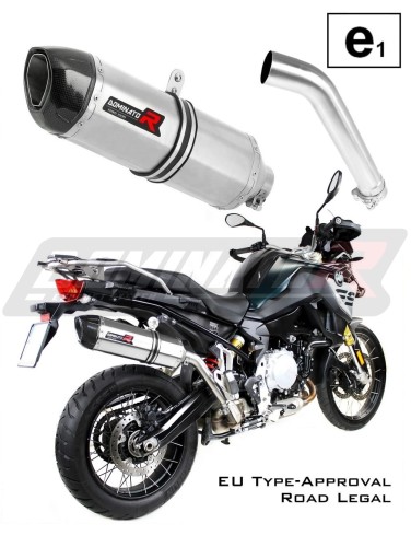 výfuk tlumič výfuku DOMINATOR homologovaný HP1 pasuje na motocykl F850GS Adventure 2016   2020 5