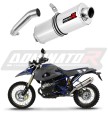 HP2 Enduro VÝFUK BMW Tlumič Sportovní výfuk Tlumič OVAL 2004 - 2007 Dominator x