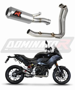 BMW F900XR 2020 - 2026 Kompletní systém Svod výfuku Tlumič GP + dB killer medium