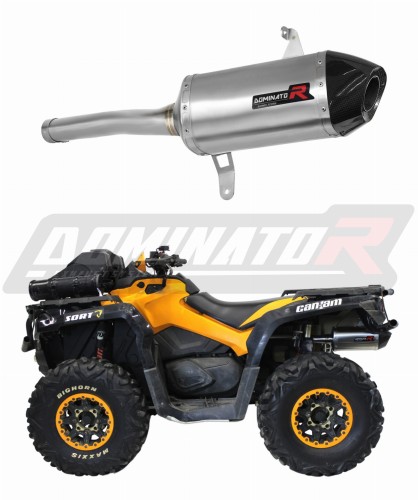 výfuk tlumič výfuku DOMINATOR HP7 pasuje na motocykl Can am Outlander 650 2013   2017 5