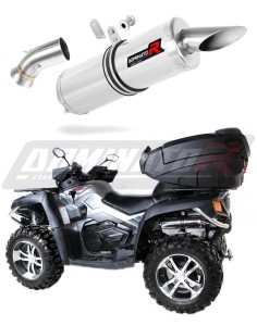 Cf moto X8 Terralander 800 V Twin 2012 - 2016 výfuk Tlumič ST + dB killer medium